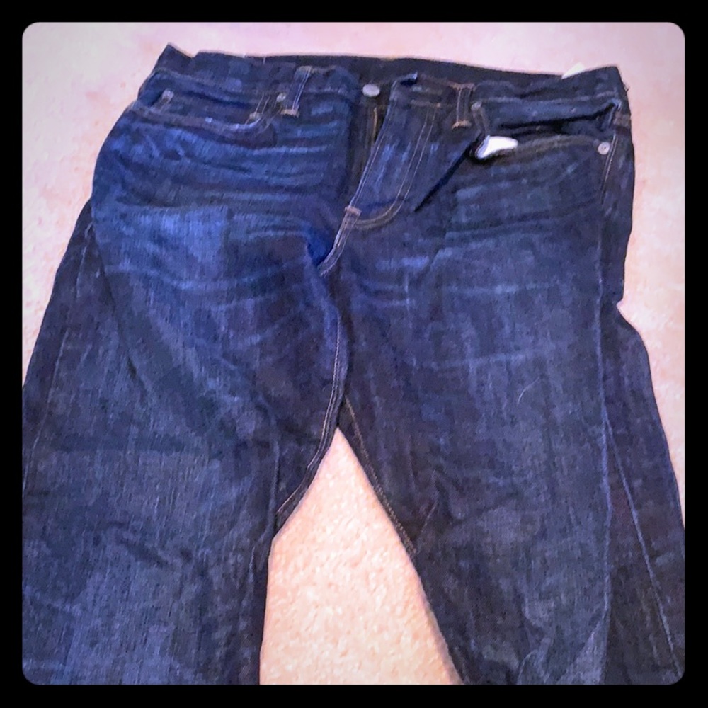 J. Crew 770 Dark Blue Jeans